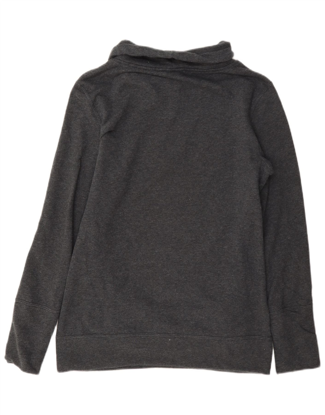 Felpa grafica da donna Puma Jumper UK 12 Cotone grigio medio