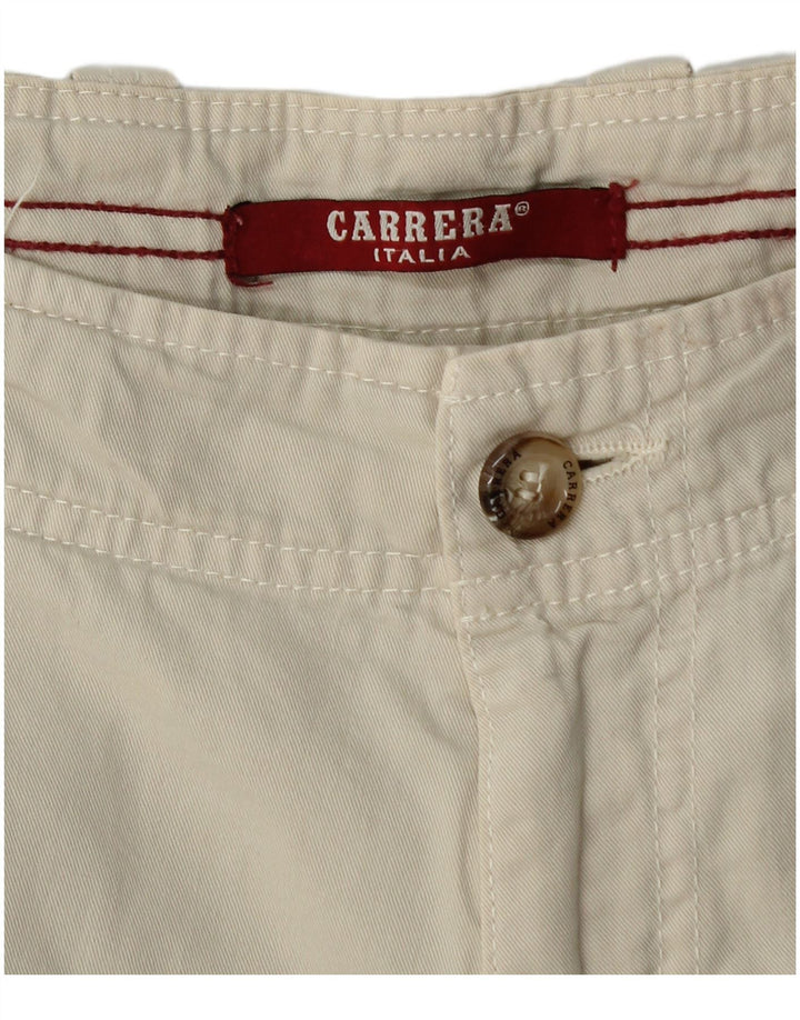 CARRERA Mens Chino Shorts W32 Medium Beige Cotton