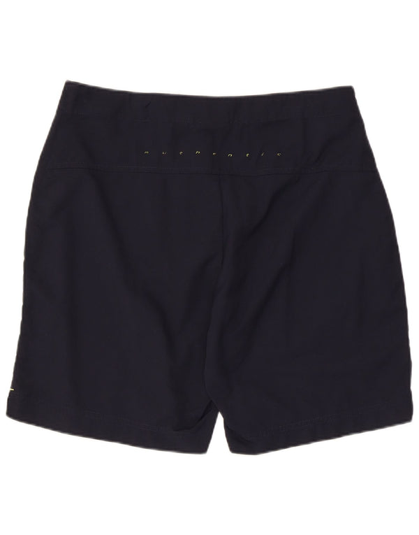 Pantaloncini casual grafici da uomo Reebok piccoli W32 in nylon blu navy