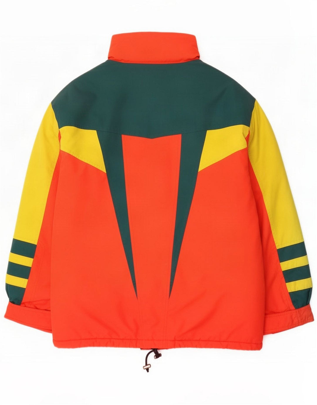 Giacca da sci grafica da uomo Fila IT 50 Large arancione Colourblock in poliestere