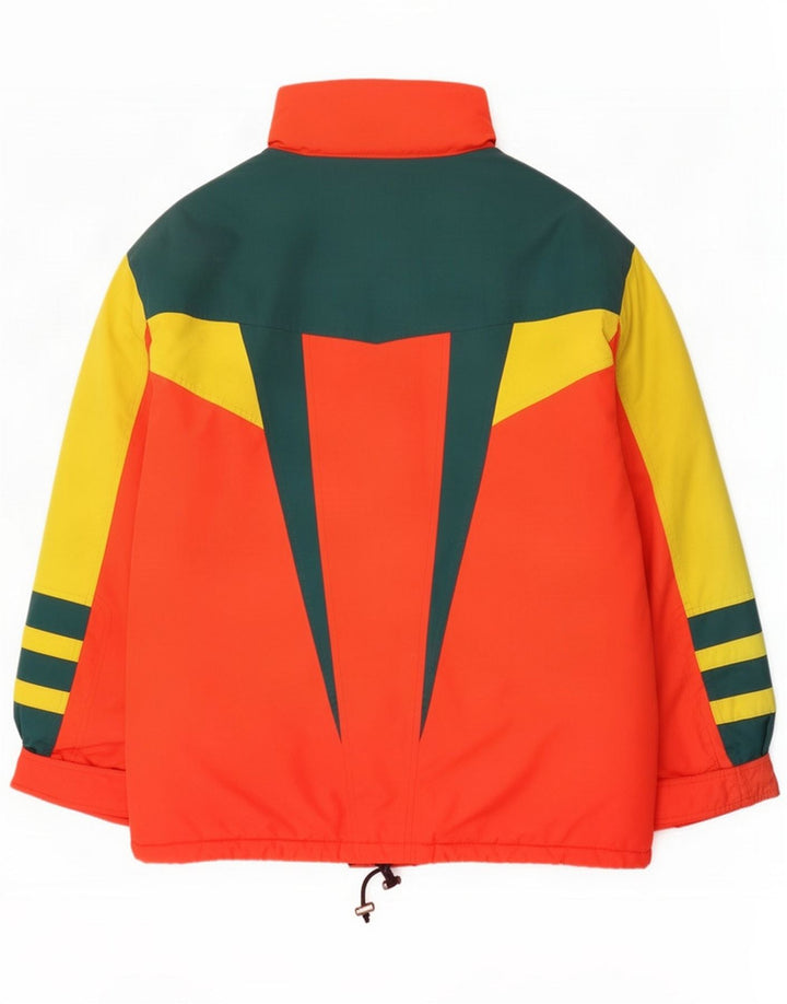Giacca da sci grafica da uomo Fila IT 50 Large arancione Colourblock in poliestere