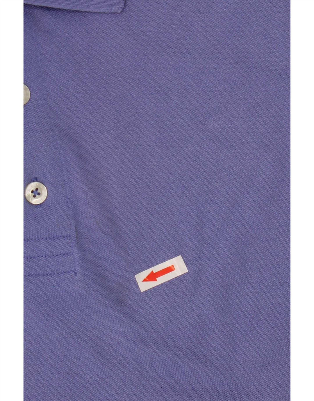 Polo Kappa Uomo Large Blu In Cotone