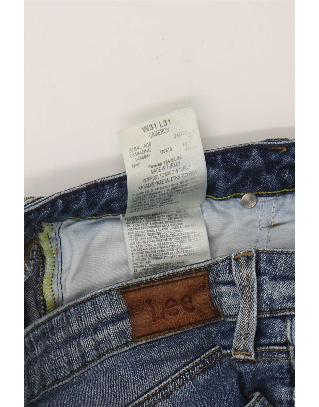 Jeans Lee Cameron Bootcut da donna W31 L31 cotone blu