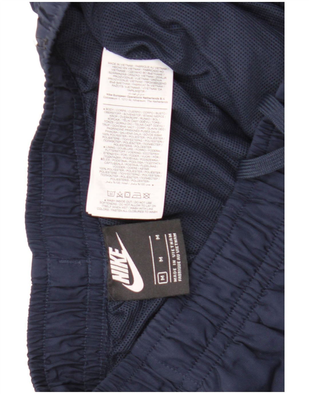 Pantaloni da tuta da uomo Nike Joggers medio poliestere blu navy