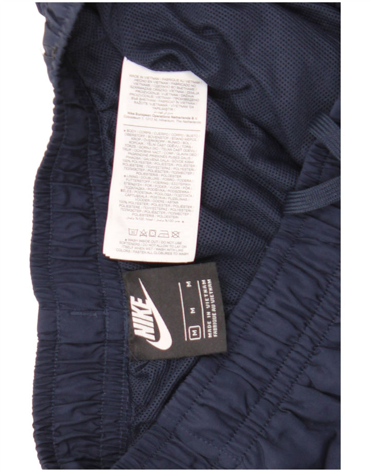 Pantaloni da tuta da uomo Nike Joggers medio poliestere blu navy