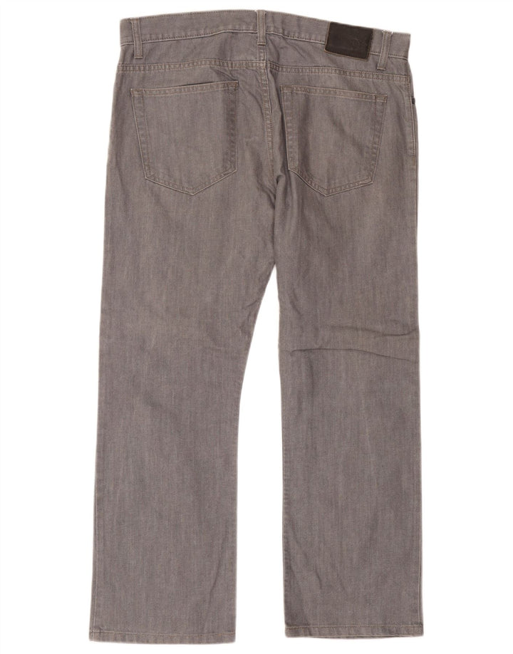Jeans dritti da uomo Marks & Spencer W36 L29 cotone grigio