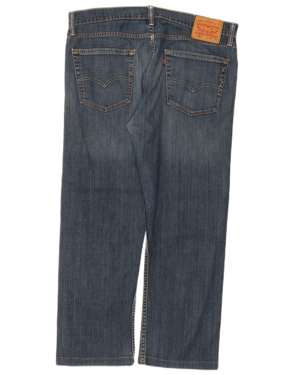 Levi's Uomo 504 Jeans dritti W36 L27 Cotone Blu