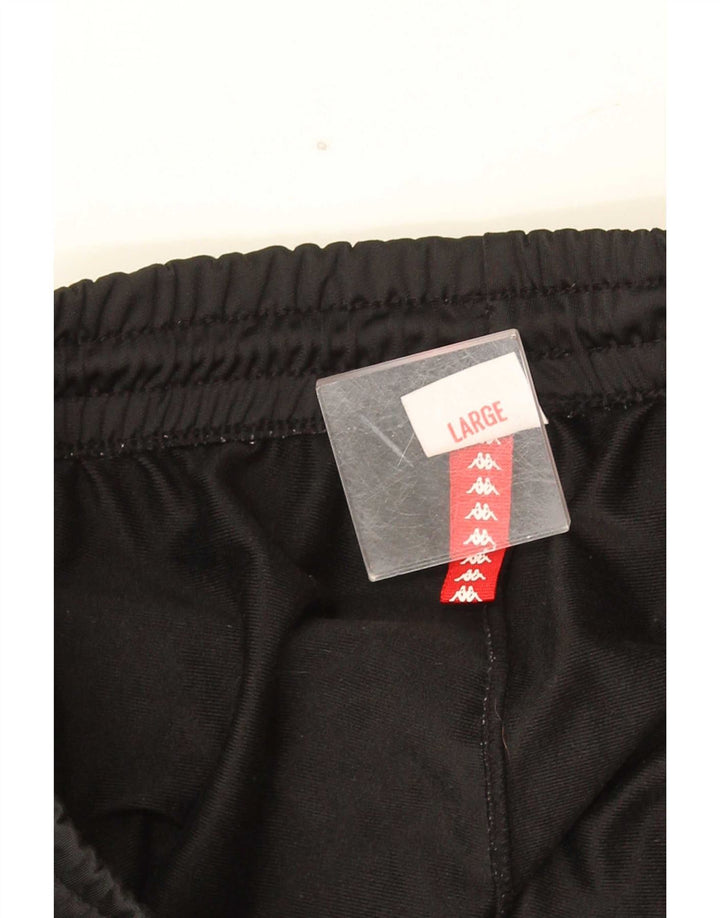 Pantaloni da tuta con grafica da uomo Kappa Large Black Colourblock