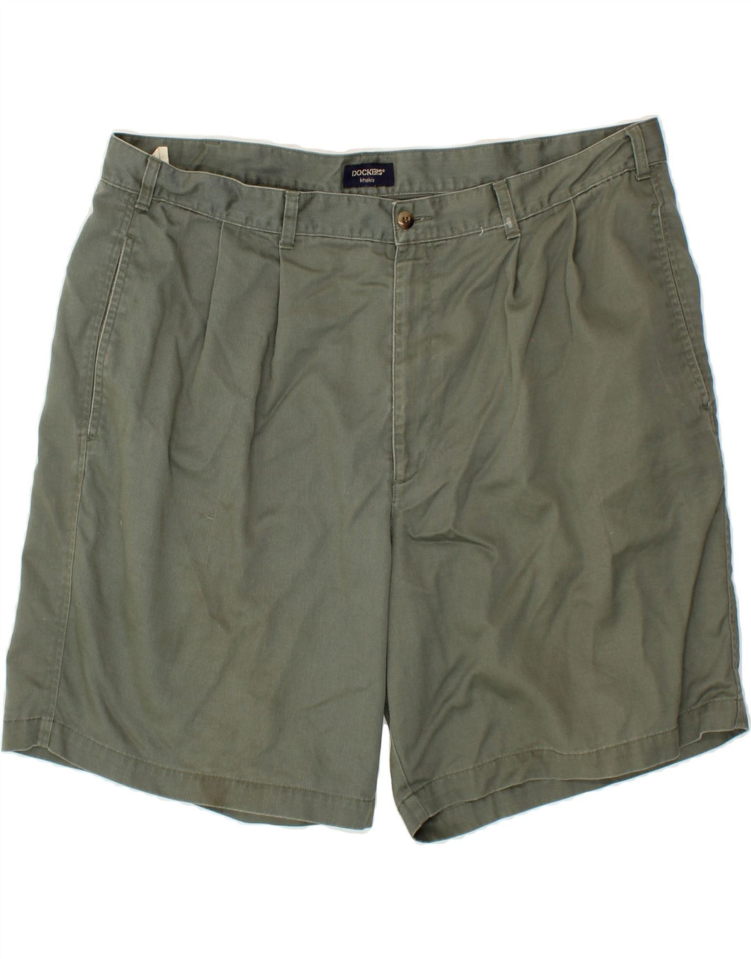 DOCKERS Mens Khakis Pegged Chino Shorts W38 XL Khaki Vintage Dockers and Second-Hand Dockers from Messina Hembry 