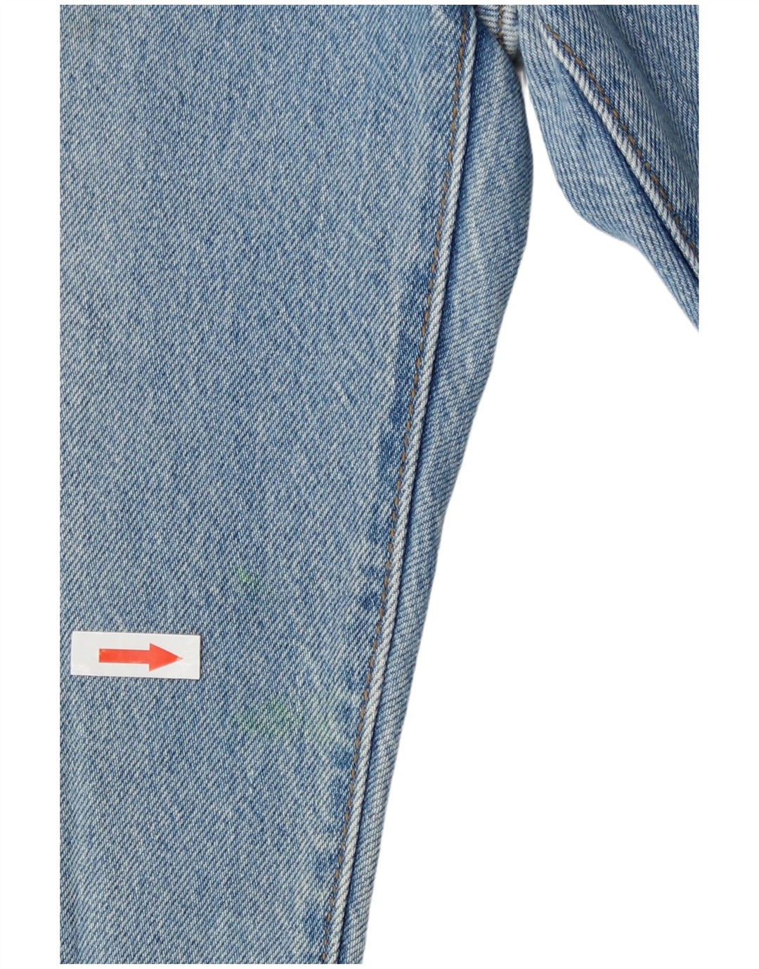 Jeans dritti Ribcage da donna Levi's W24 L27 cotone blu