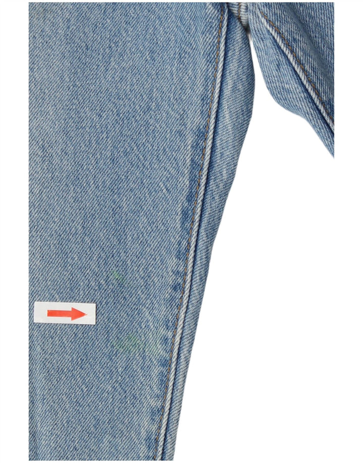 Jeans dritti Ribcage da donna Levi's W24 L27 cotone blu