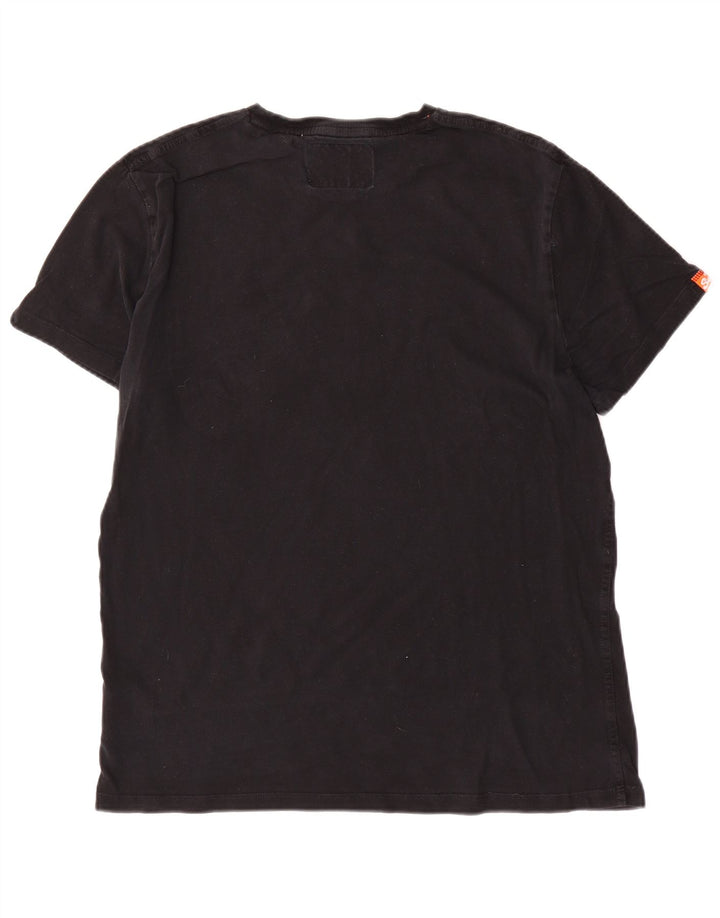 T-shirt da uomo Superdry Top XL in cotone nero