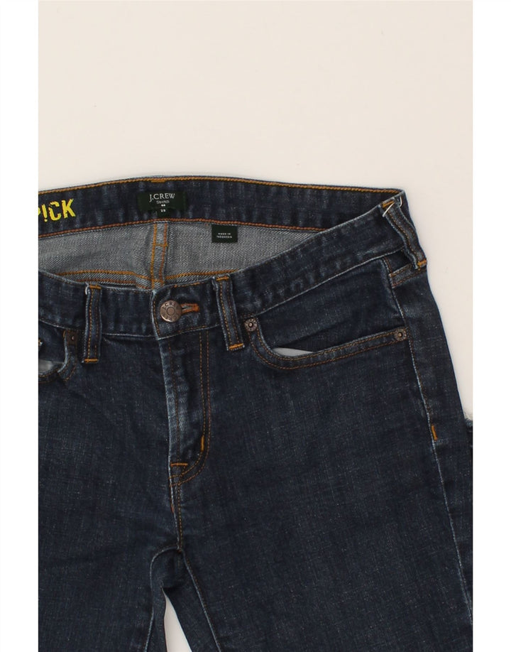 J. CREW Womens Toothpick Slim Jeans W28 L28 Navy Blue Cotton Vintage J. Crew and Second-Hand J. Crew from Messina Hembry 