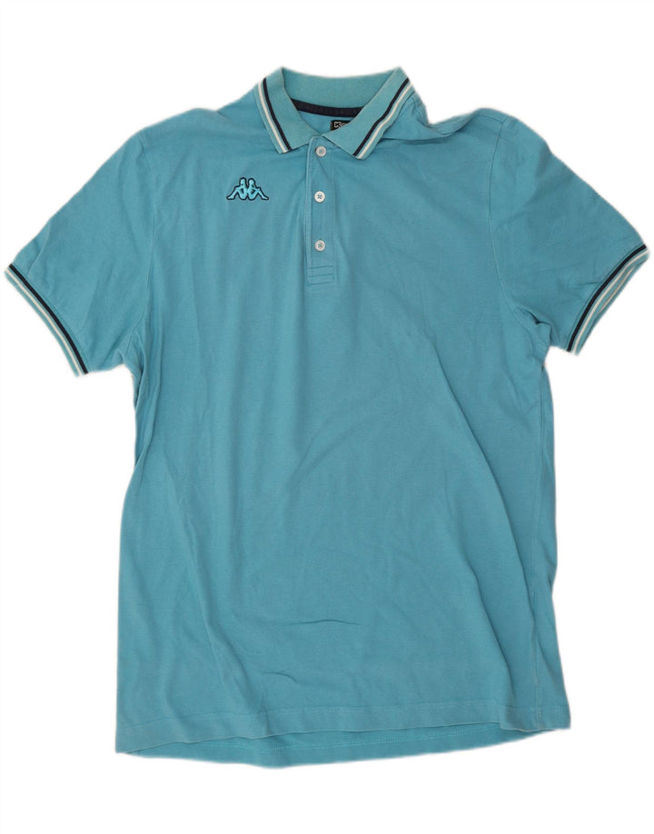 Polo Kappa Uomo XL Blu