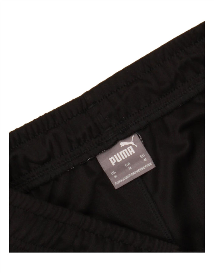 PUMA Womens Tracksuit Trousers UK 14 Medium  Black Colourblock Vintage Puma and Second-Hand Puma from Messina Hembry 