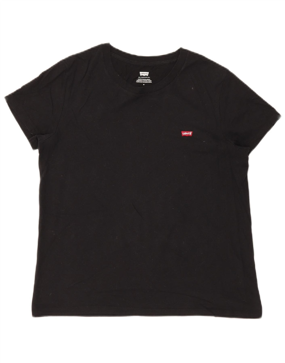 T-shirt da donna LEVI'S UK 14 media nera