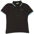 Polo Diadora Uomo Small Nera in Cotone