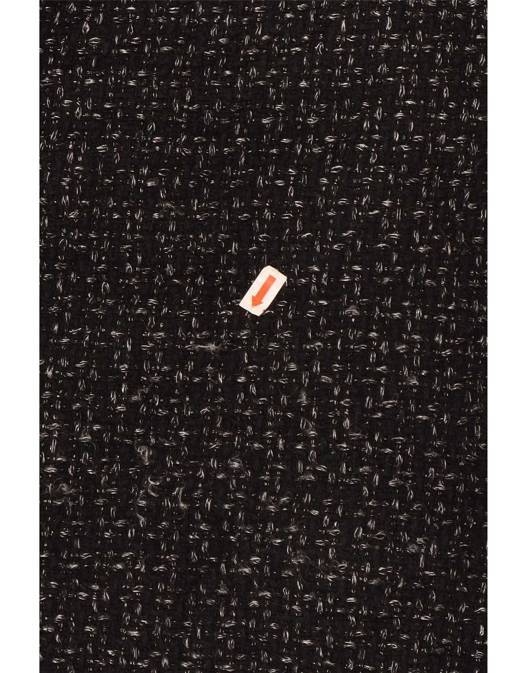Giacca utilitaria oversize da donna Zara UK 10 piccola in cotone chiazzato nero