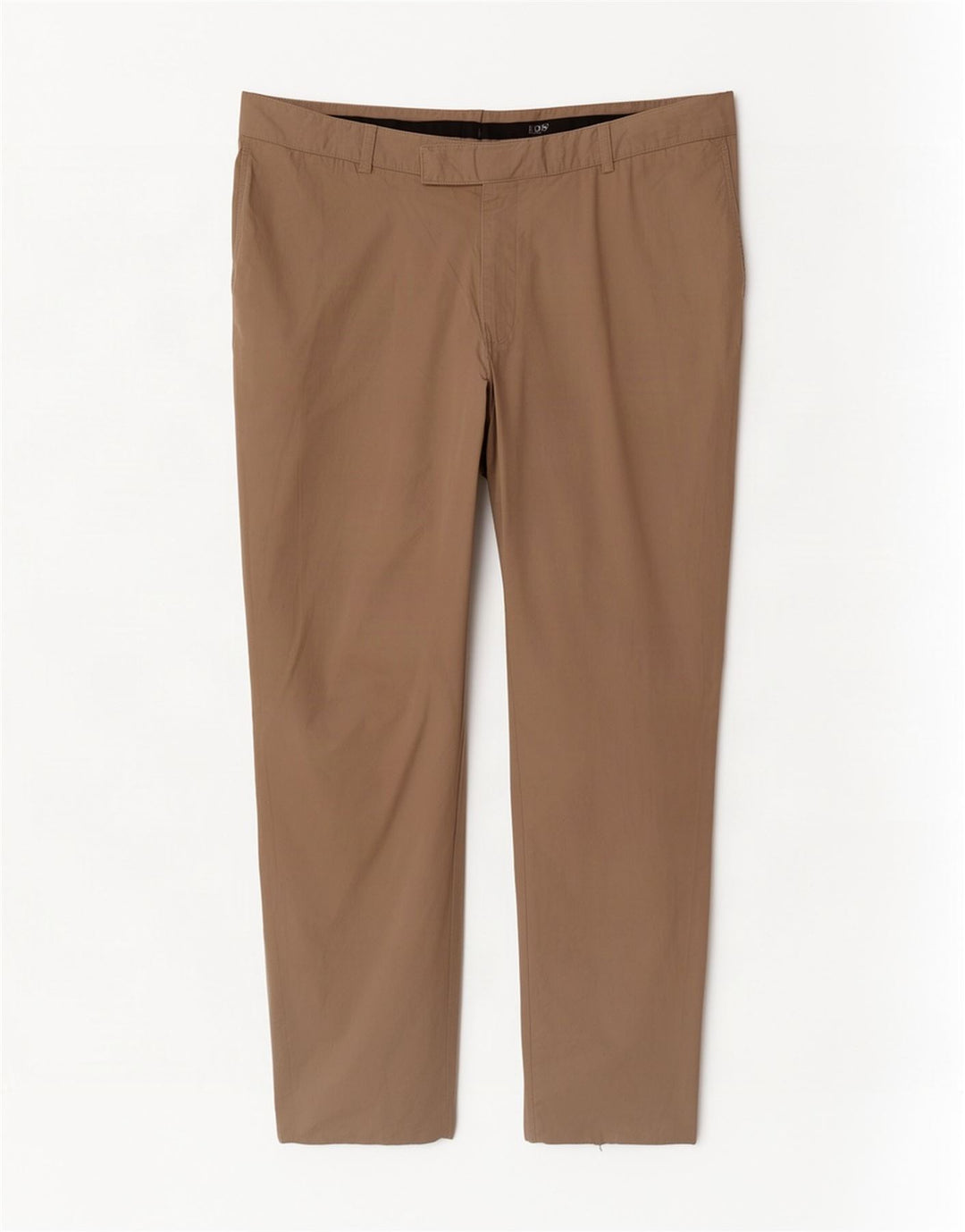 Pantaloni da abito dritti da uomo Hugo Boss W36 L33 Beige