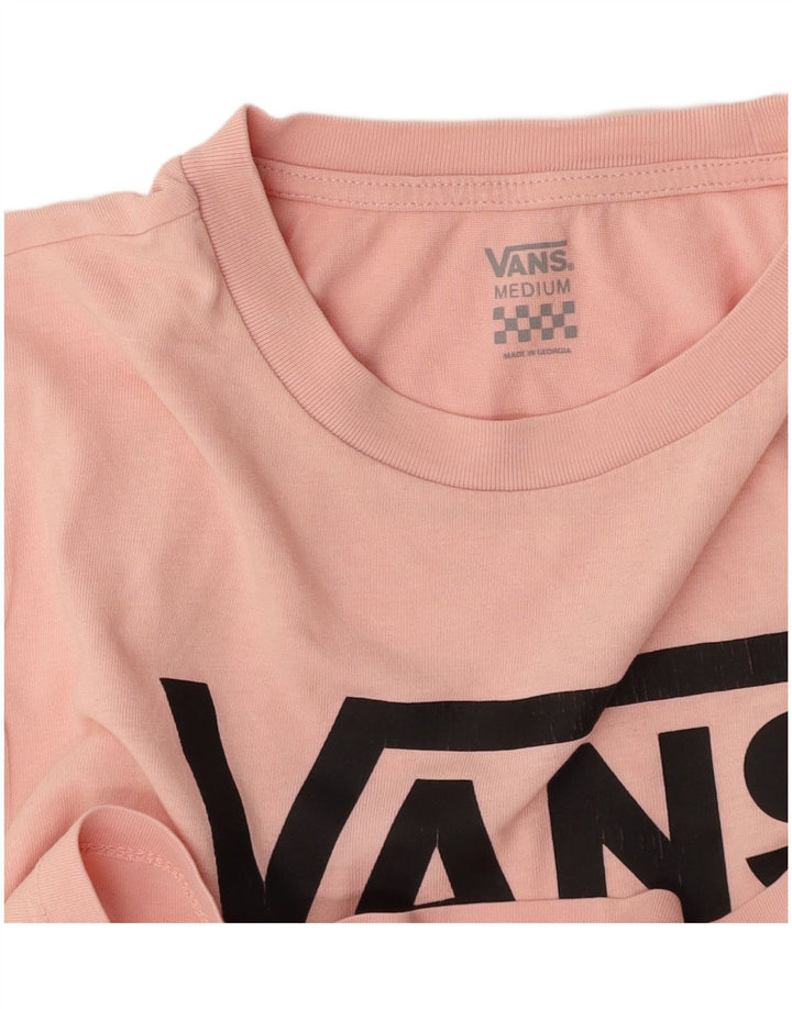 T-shirt grafica da donna VANS Top UK 12 rosa medio