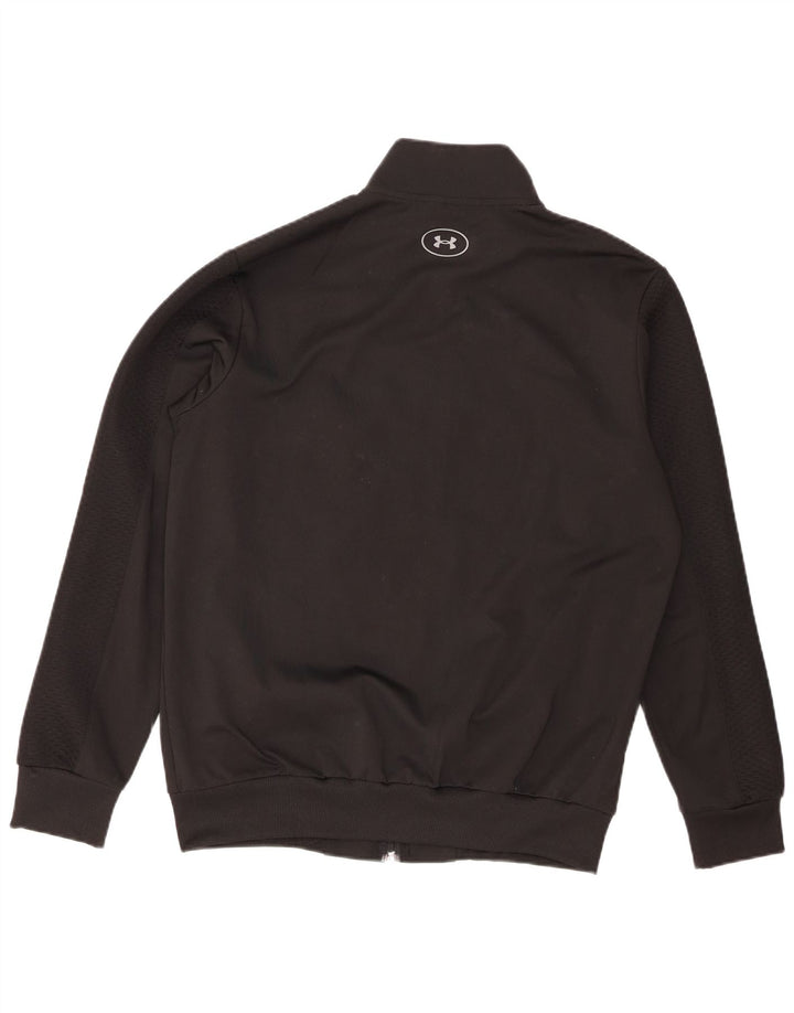 Giacca da ginnastica da uomo Under Armour XL nera in poliestere