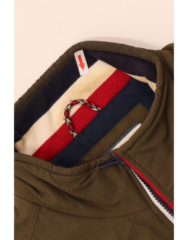 Giubbotto bomber da uomo Tommy Hilfiger UK 42 XL kaki poliammide