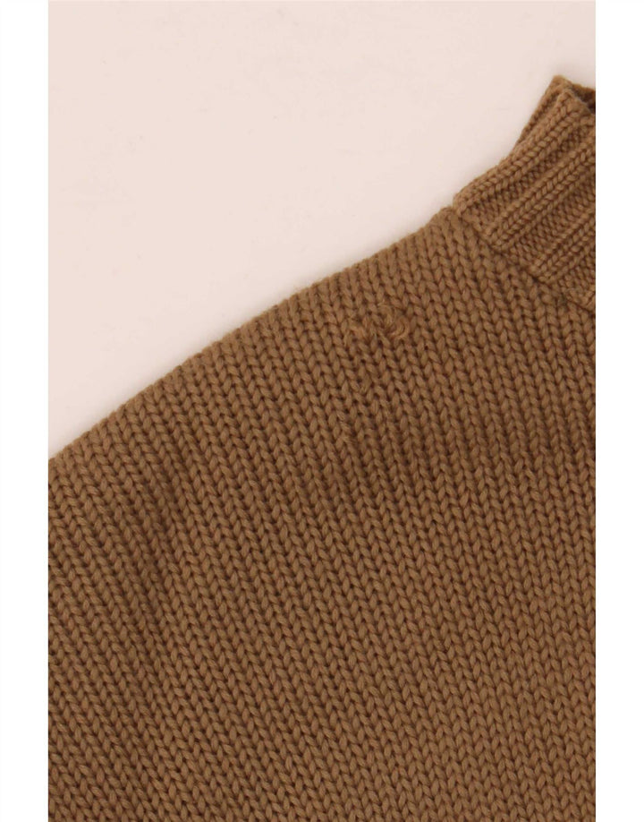 Maglione cardigan da donna Paul Smith UK 20 2XL Lana beige