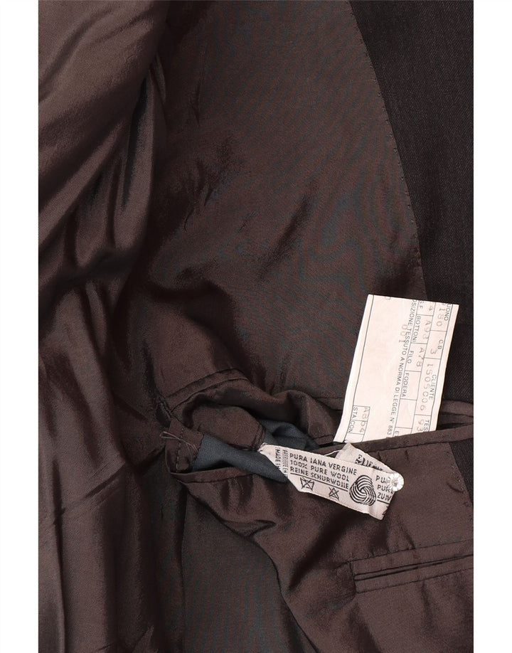 Giacca Blazer da Uomo a 2 Bottoni Gianfranco Ferre IT 50 Large in Lana Grigia