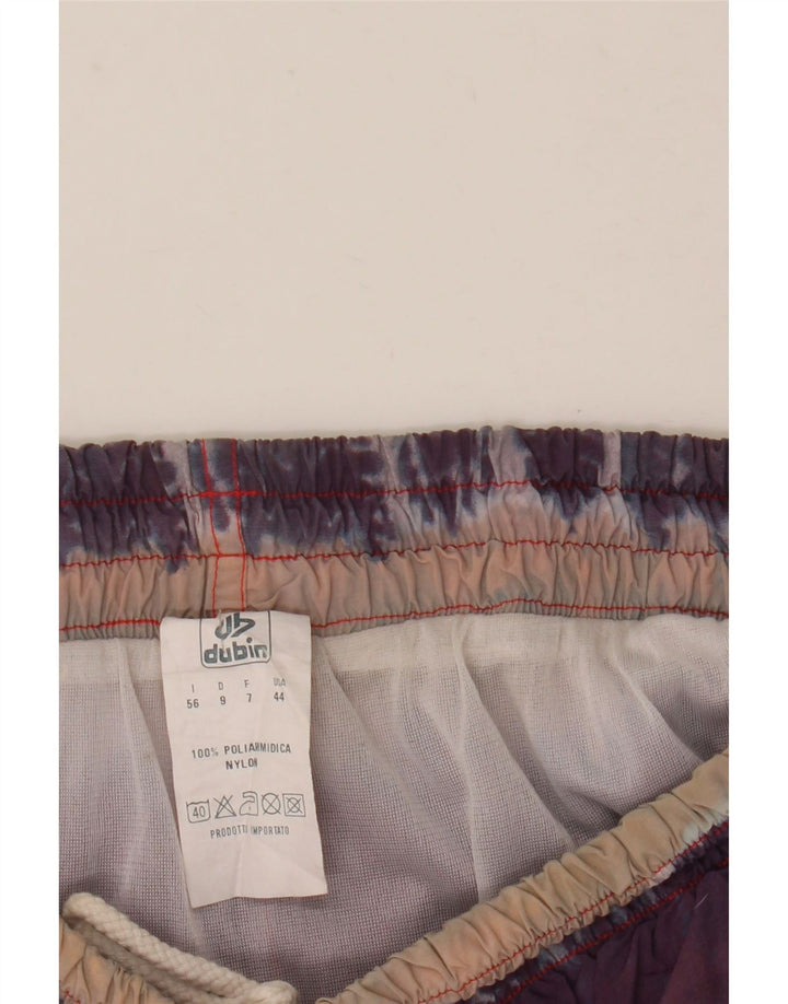 Pantaloncini da bagno da uomo DUBIN 2XL Rosso Tie Dye in poliammide