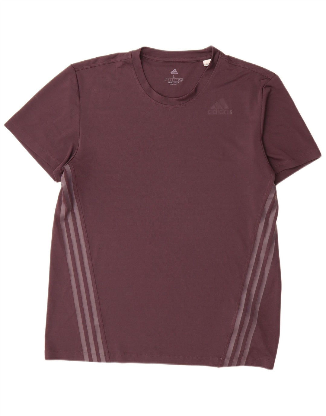 T-shirt da uomo Adidas Top grande viola in poliestere
