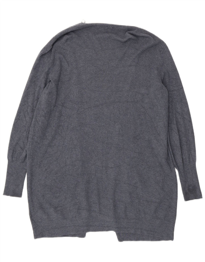 Maglione cardigan oversize da donna Marks & Spencer UK 12 Blu medio