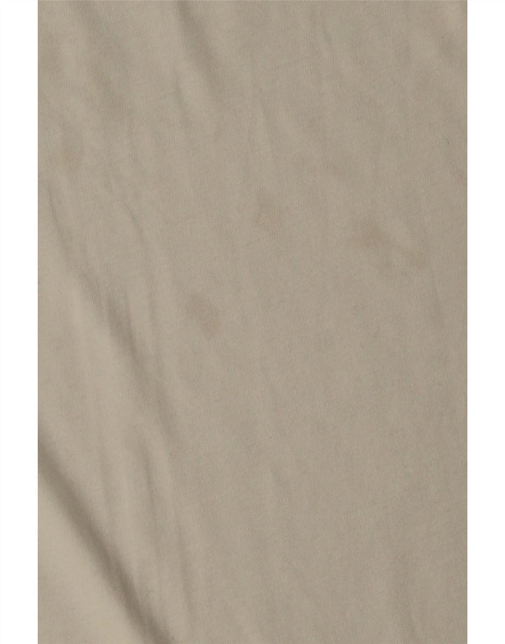 T-shirt da uomo NIKE Top grande in cotone bianco