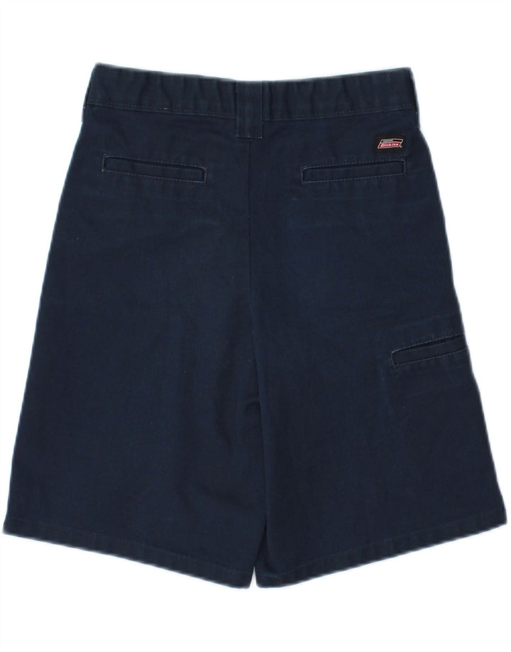 DICKIES Boys Cargo Shorts 9-10 Years W24  Navy Blue Cotton Vintage Dickies and Second-Hand Dickies from Messina Hembry 