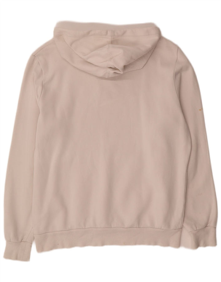 Felpa con cappuccio da uomo PUMA in cotone bianco medio