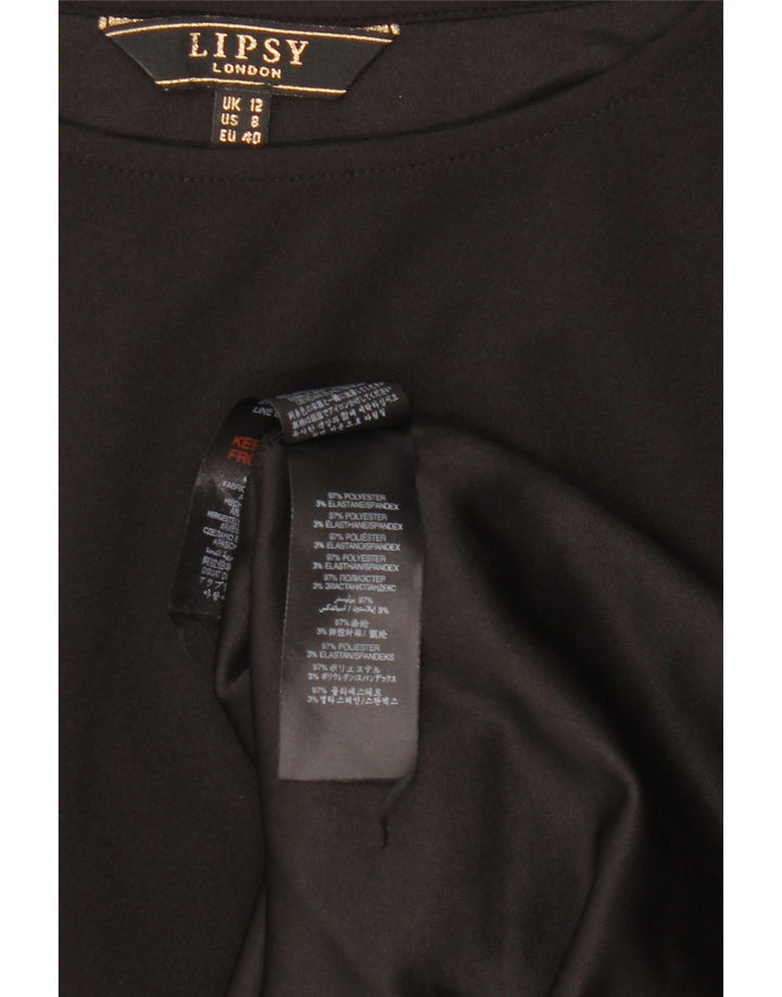 Abito aderente da donna LIPSY UK 12 Poliestere nero medio