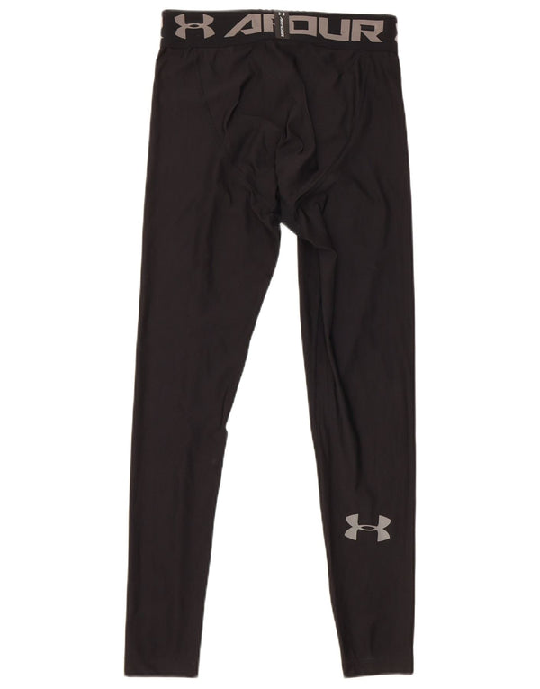 Leggings grafici da uomo Under Armour poliestere nero medio