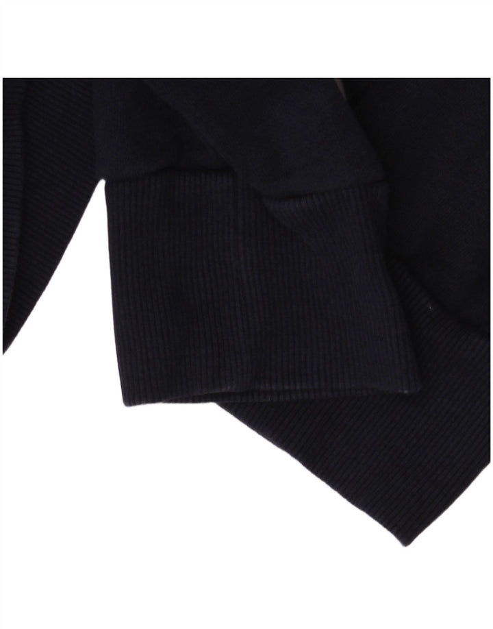 Jack & Jones Felpa con grafica da uomo Maglione grande in cotone blu navy