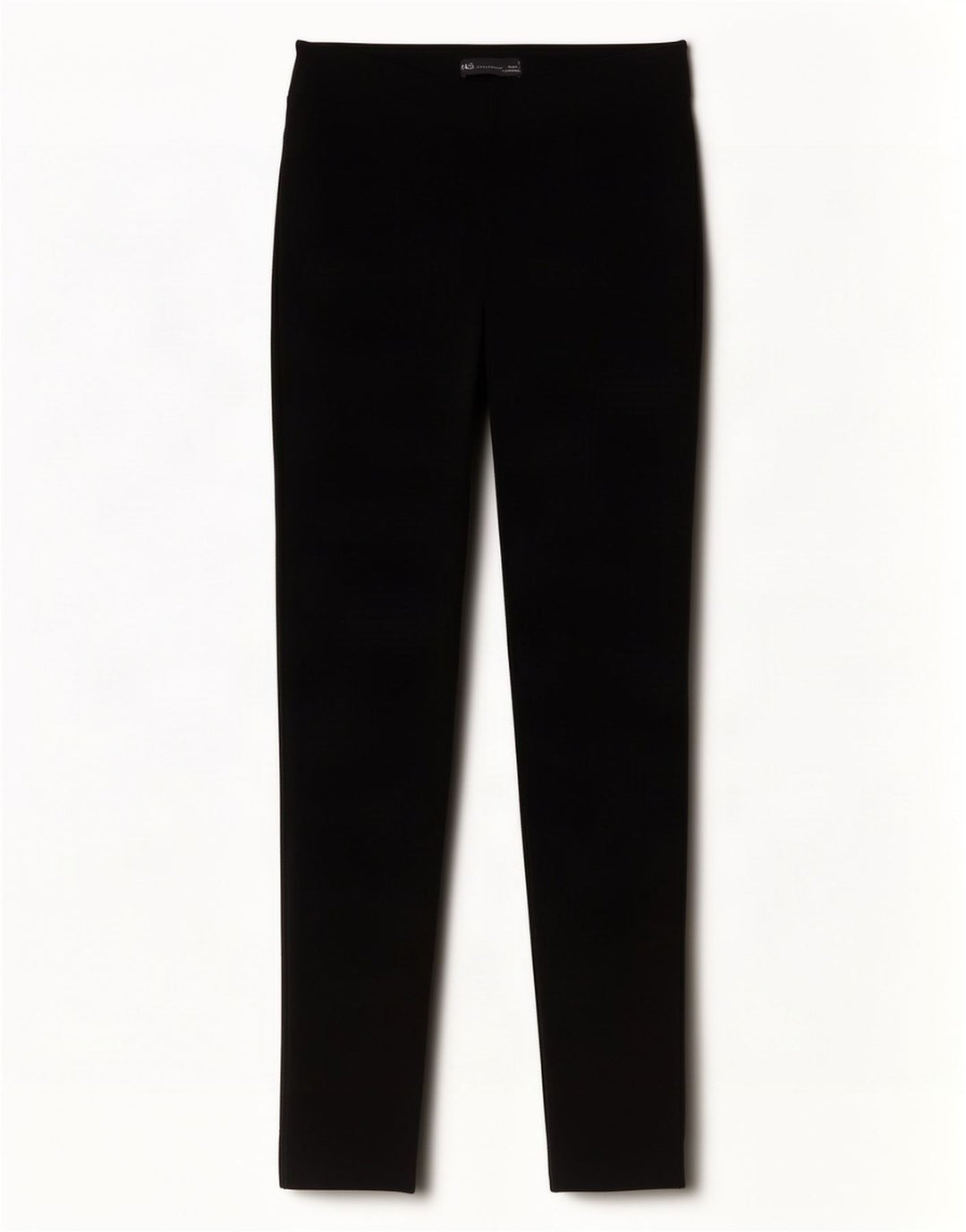 Leggings da donna Marks & Spencer UK 10 Small viscosa nera