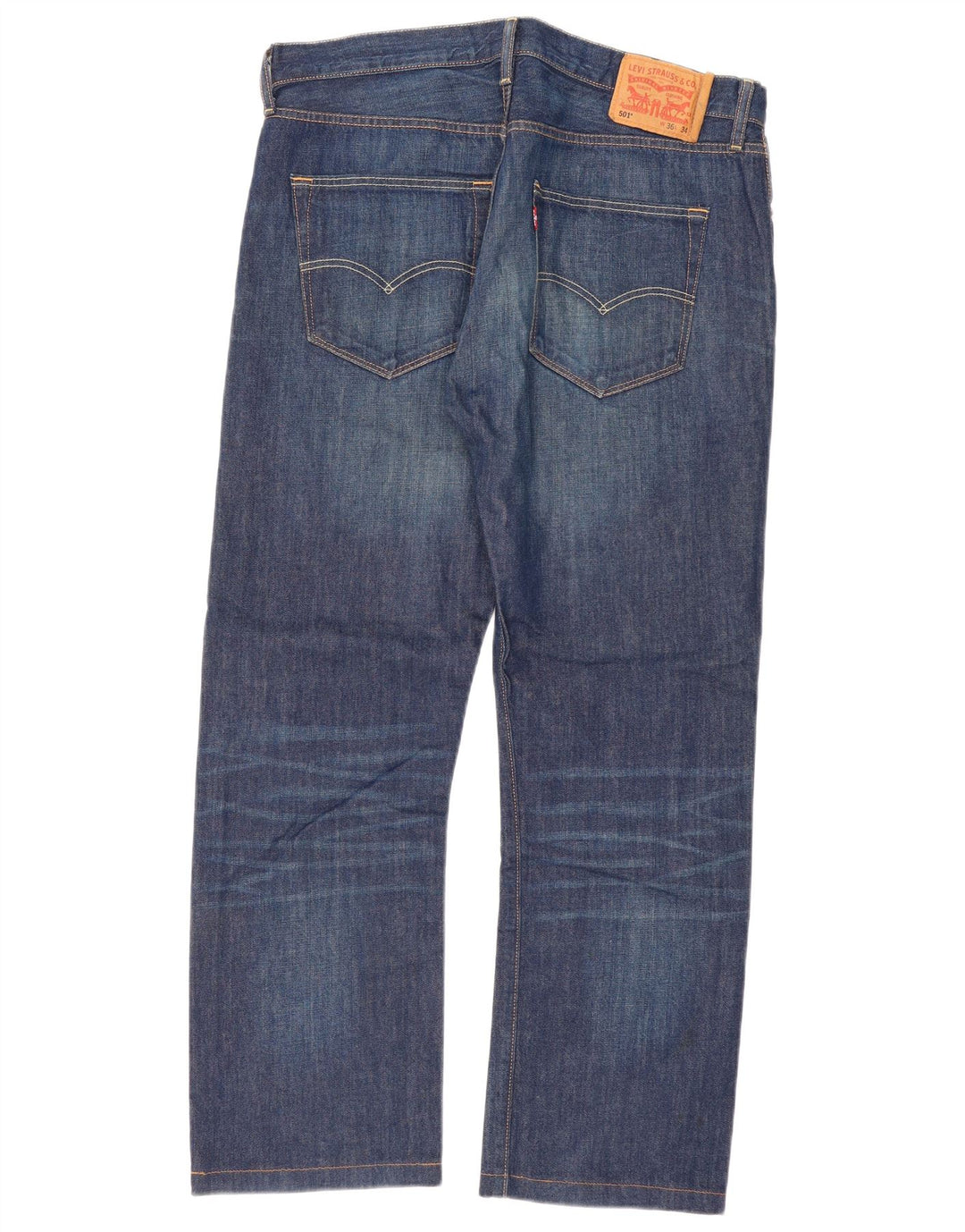 Levi's Uomo 501 Jeans dritti W36 L30 Cotone Blu
