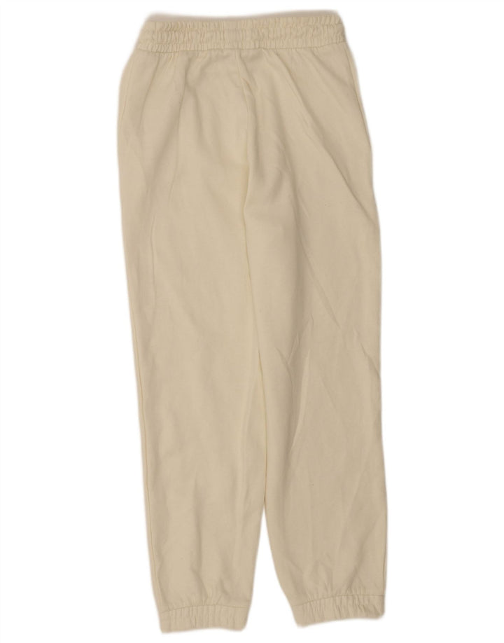 Pantaloni da tuta da donna Zara Joggers UK 12 Poliestere bianco medio