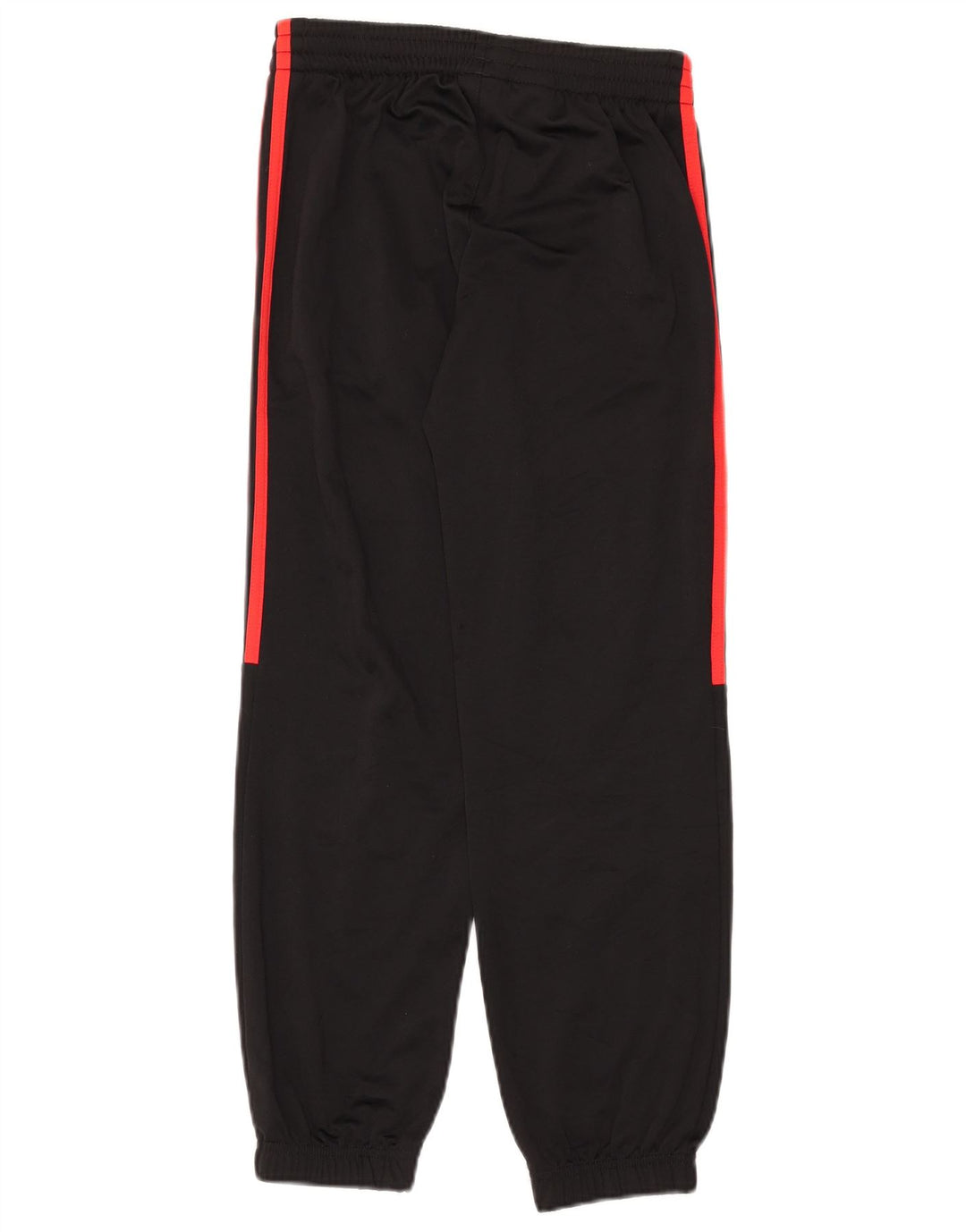 ADIDAS Boys Tracksuit Trousers Joggers 11-12 Years  Black Polyester