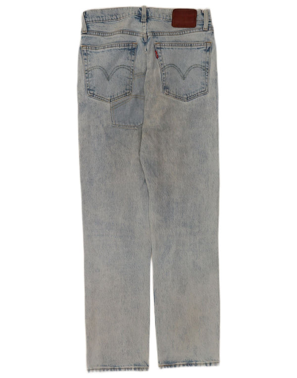 Jeans dritti 501 da donna Levi's W26 L28 cotone blu