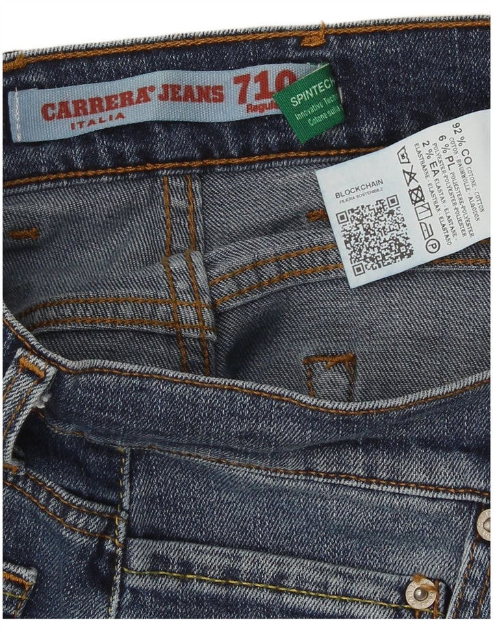 Jeans Carrera Uomo 710 Regular Fit Slim W32 L33 Cotone Blu