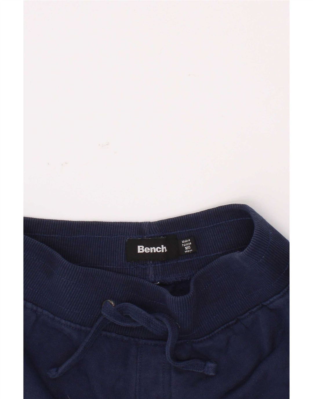 Pantaloncini sportivi da banco per ragazzi 9-10 anni, cotone medio blu navy