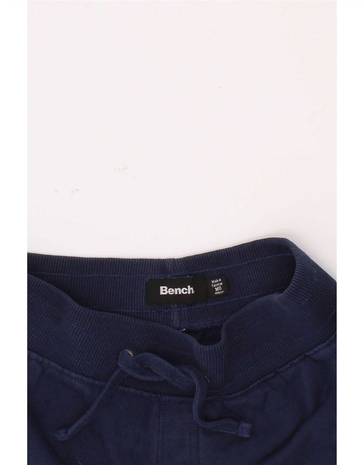 Pantaloncini sportivi da banco per ragazzi 9-10 anni, cotone medio blu navy