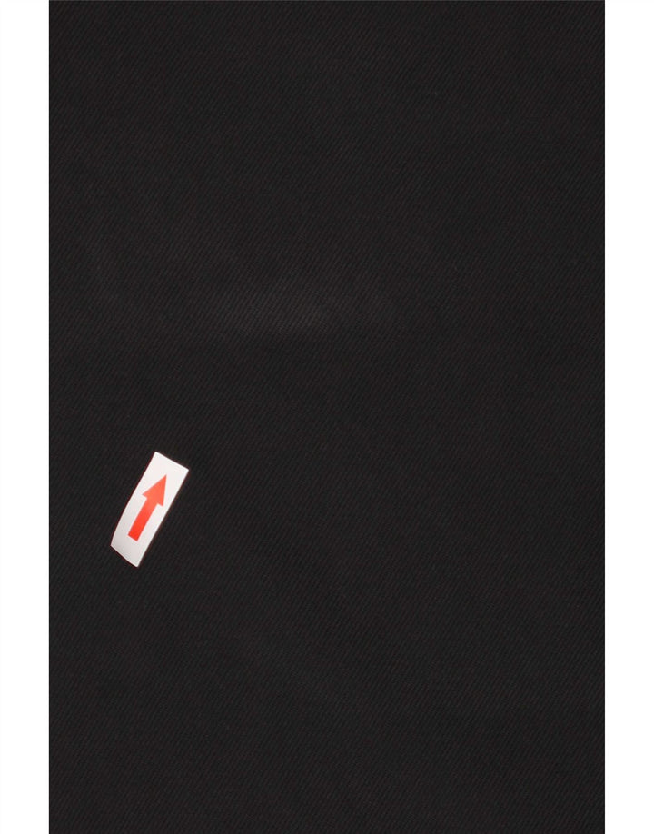 Abito T-shirt da donna Zara UK 12 poliestere nero medio