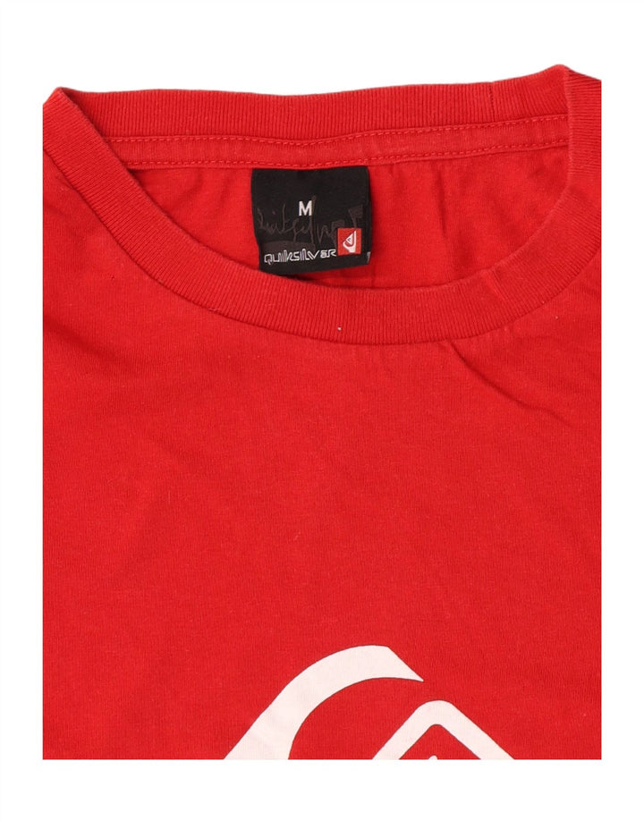 T-shirt grafica da uomo Quiksilver Top rosso medio