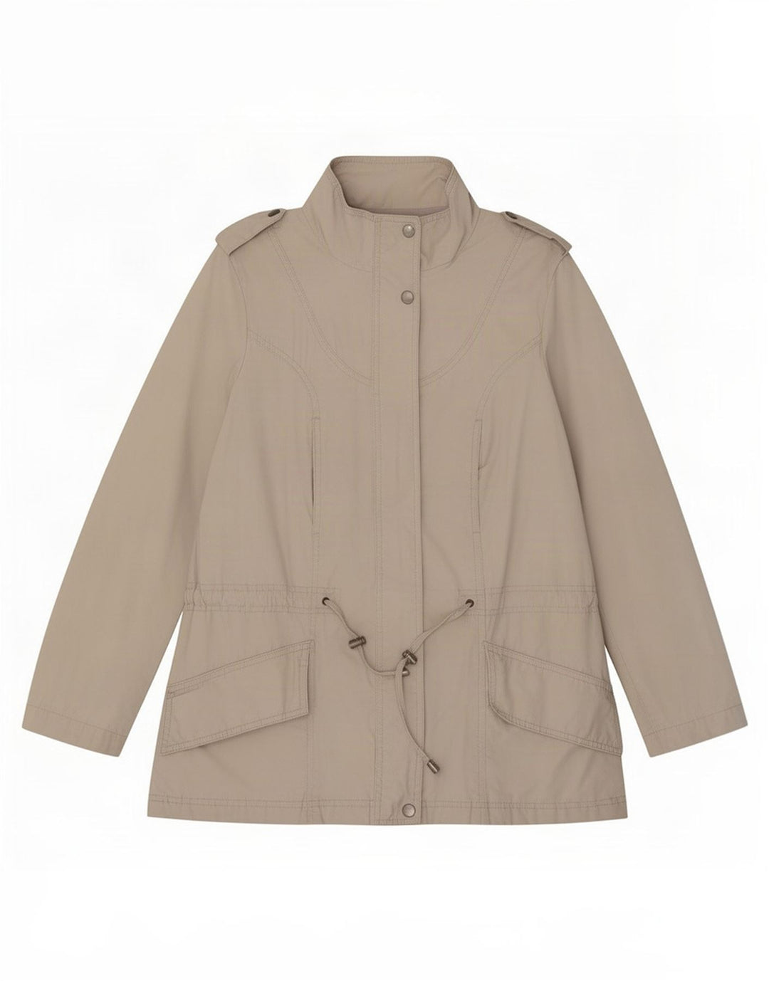 Giacca militare Zara da donna UK 12 beige medio