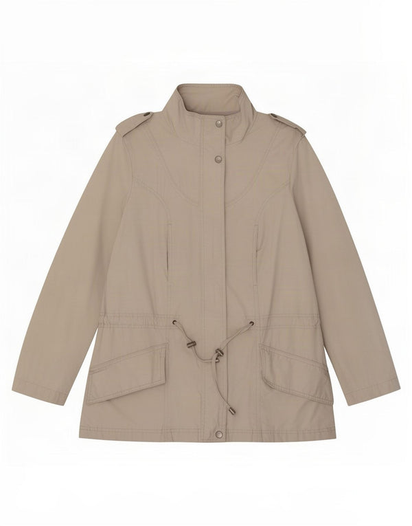 Giacca militare Zara da donna UK 12 beige medio