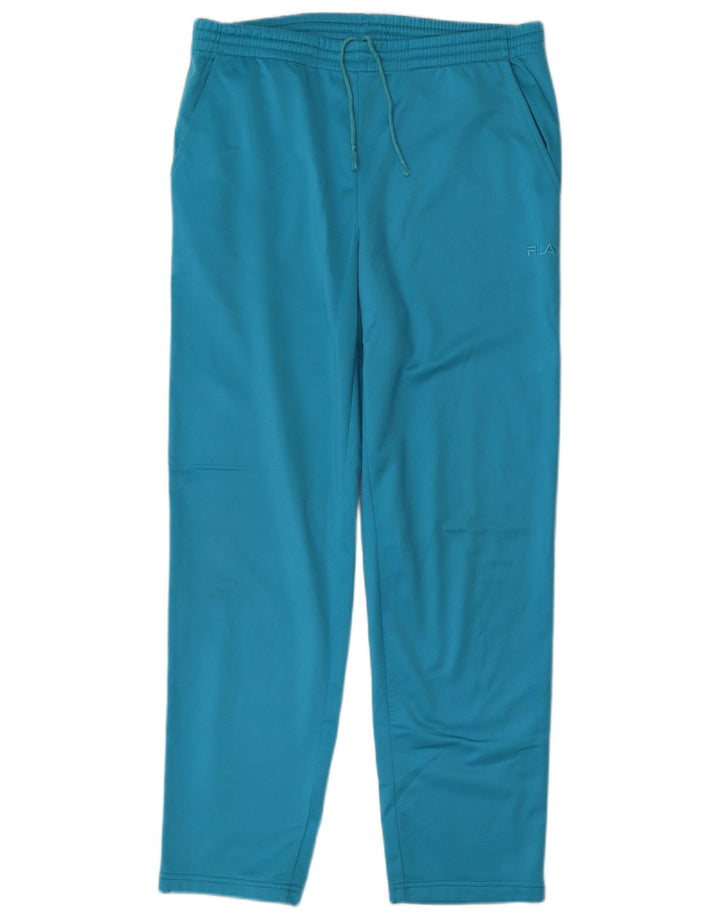 Tuta intera da uomo Fila in poliestere color block blu medio